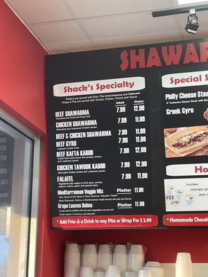 Menu photo 2 Shawarma Shack Broken Arrow, OK