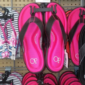 Walmart Supercenter - Op pink and black, thong sandals with memory foam. $9.88! - Department Stores Near Me - Lauderdale Lakes, Florida Walmart Supercenter - Op pink and black, thong sandals with memory foam. $9.88! - Department Stores Near Me - Lauderdale Lakes, Florida