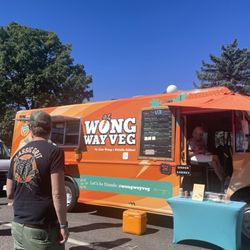 WongWayVeg - Food truck with menu