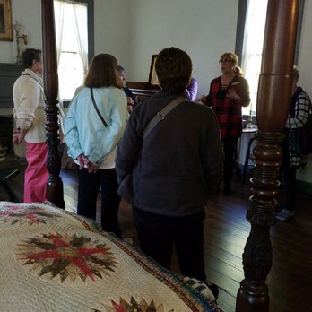 Mordecai Historic Park - Ellen Mordecai Mordecai's bedroom with a quilt she made on her bed. Yes, she married cousin... lots of that going on! - Landmarks & Historical Buildings Near Me - Raleigh, North Carolina