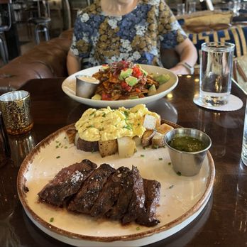 Bosscat Kitchen & Libations - Steak & Eggs, Mushroom Chilaquiles - New American Near Me - Houston, Texas