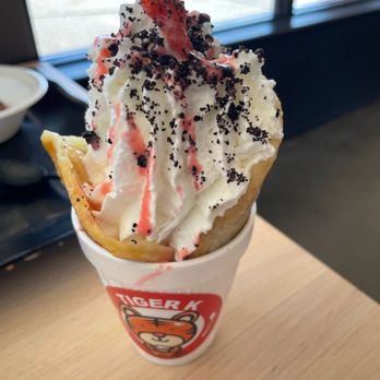 Tiger K CupBob - 35. Strawberry Ice Cream Ho Dduck - Korean Near Me - Duluth, Georgia