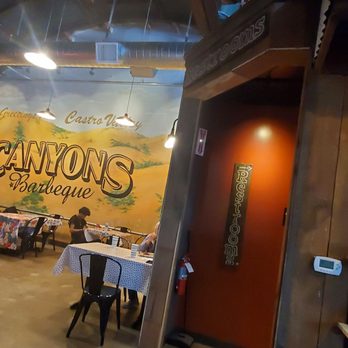 Canyons Barbeque - Dining area and swag. - Barbeque Near Me - Castro Valley, California Canyons Barbeque - Dining area and swag. - Barbeque Near Me - Castro Valley, California