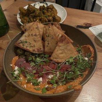Cru Cellars - Loaded hummus - Wine Bars Near Me - Tampa, Florida