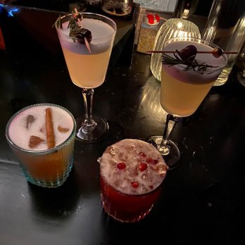 Nothing Really Matters - Amazing atmosphere, service, and drinks! Look at how gorgeous these are? - Cocktail Bars Near Me - New York, New York