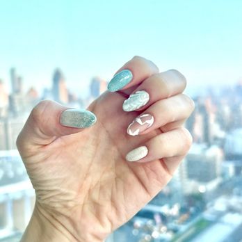 Nail Fairy - Summer ocean hard gel nails - Nail Salons Near Me - New York, New York