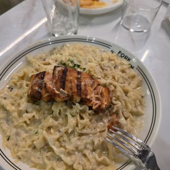 Fork & Kitchen - Pasta with Salmon - Breakfast & Brunch Near Me - Rockville, Maryland