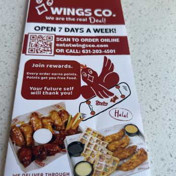 Wings Co - Menu - Chicken Wings Near Me - Central Islip, New York Wings Co - Menu - Chicken Wings Near Me - Central Islip, New York