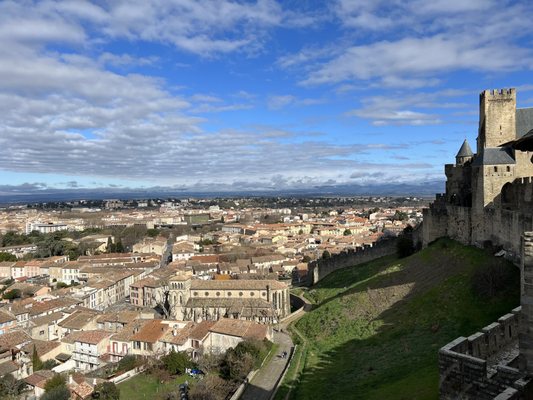 Château et remparts de la cité de Carcassonne by null