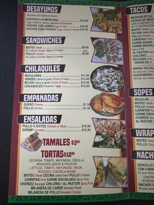 Menu photo 1 Taqueria Sinaloense Bronx, NY