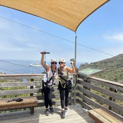 Catalina Zip Line Eco Tour - This adventure is exhilarating!!!