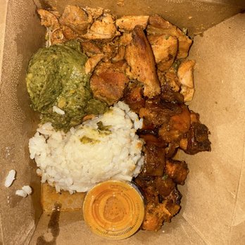 The Floribbean - Paprika Chicken, sweet potatoes, coconut rice, guacamole, and miso curry sauce - Caribbean Near Me - St. Petersburg, Florida The Floribbean - Paprika Chicken, sweet potatoes, coconut rice, guacamole, and miso curry sauce - Caribbean Near Me - St. Petersburg, Florida