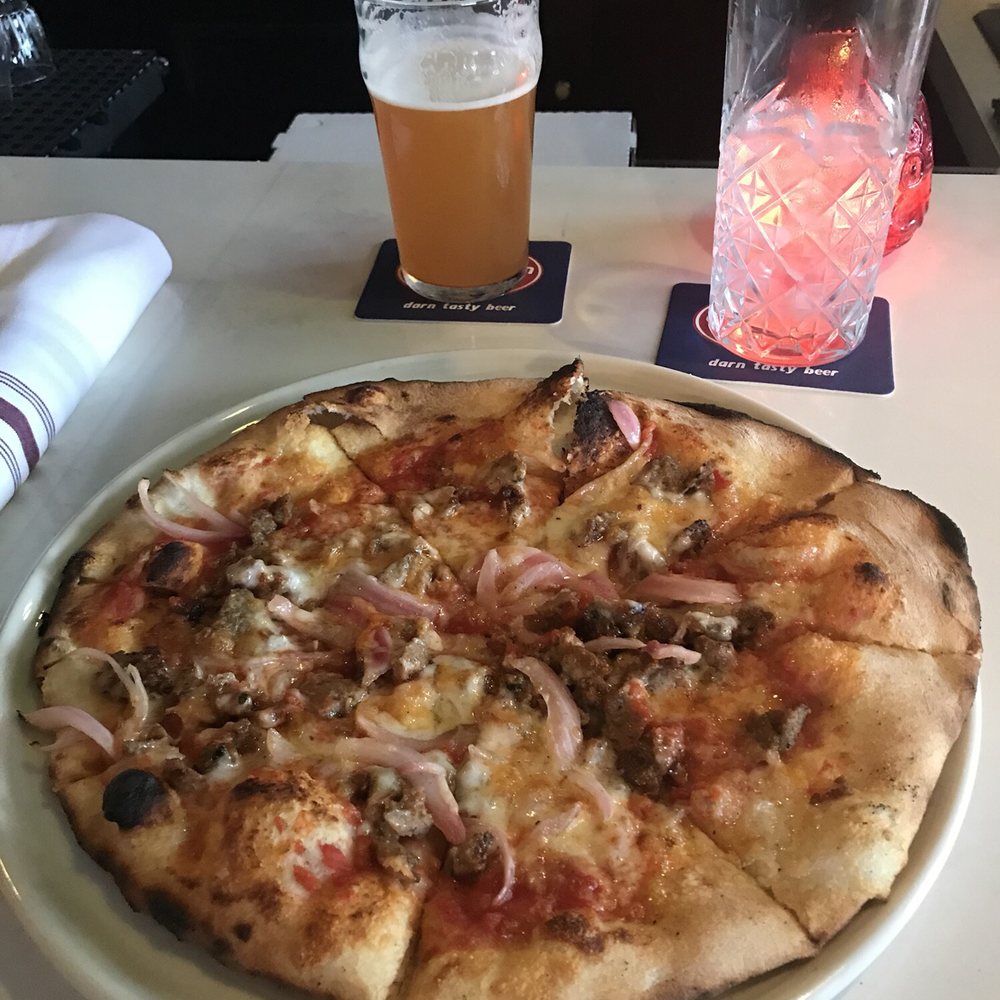 Burien Pizzeria - Sausage pie, and Bodhi - Pizza Near Me - Burien, Washington