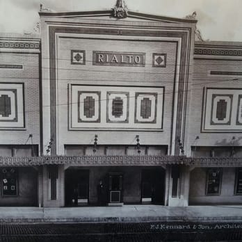 Rialto Theatre - Old photo with F.J. Kennard & Son architect notation - Venues & Event Spaces Near Me - Tampa, Florida