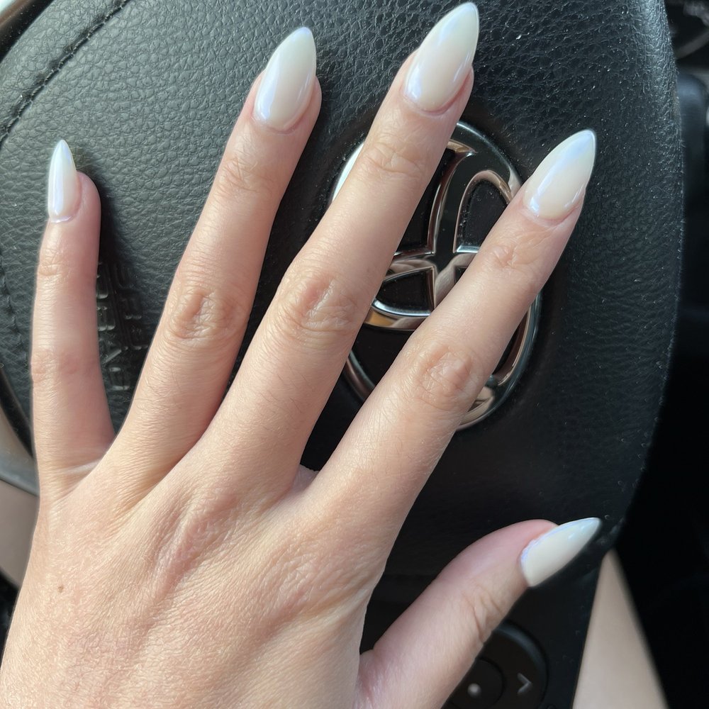 Gel X with chrome Gel X with chrome