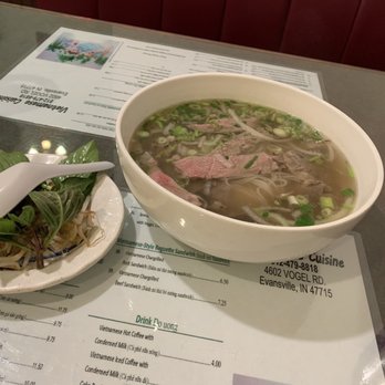 Vietnamese Cuisine Restaurant - Beef pho - Vietnamese Near Me - Evansville, Indiana