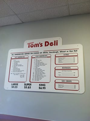 Menu photo 7 Tom's Deli Saint George, UT Menu photo 7 Tom's Deli Saint George, UT