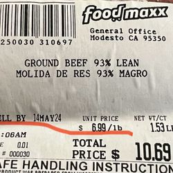 Foodmaxx - Bought 5/10/24