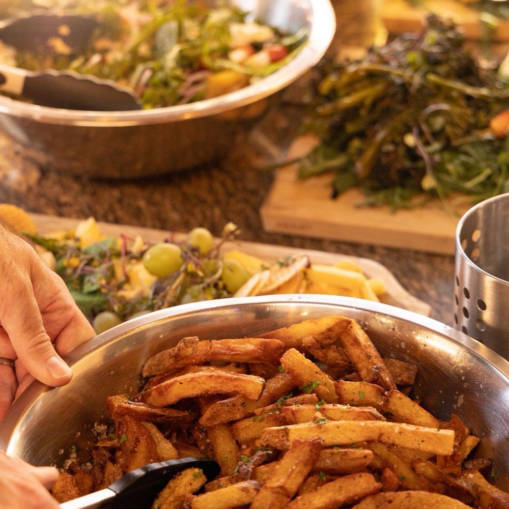 Barrel Riot - Beef tallow fries - Wineries Near Me - San Diego, California