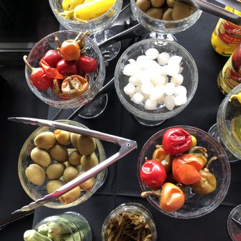 High 5 Austin - Bloody Mary bar at crawfish boil - Bowling Near Me - Austin, Texas