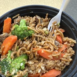 Bowl with half and half and " filet mignon" Bowl with half and half and " filet mignon"