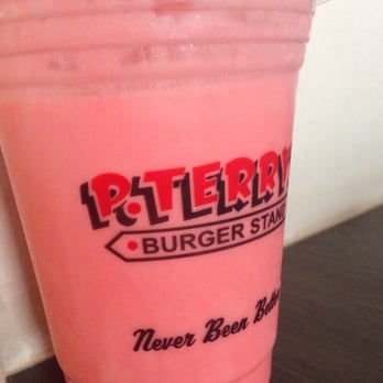 P. Terry's Burger Stand - Gross strawberry shake. Avoid at all costs! - Burgers Near Me - Austin, Texas