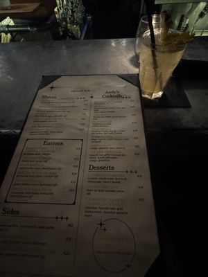 Menu photo 3 Andys West Hollywood, CA