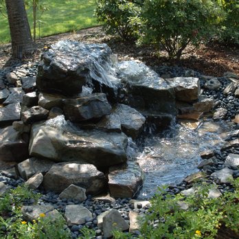 Ledford's Landscaping - Bubbling Rock Water Feature - Landscaping Near Me - Brownsboro, Alabama Ledford's Landscaping - Bubbling Rock Water Feature - Landscaping Near Me - Brownsboro, Alabama