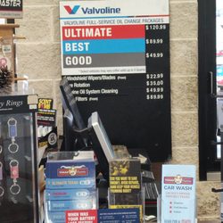Valvoline Express Care - Prices as of 5/2026