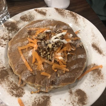 Brunch Cafe-Niles - Carrot pancakes!!! Tastes just like carrot cake! - Breakfast & Brunch Near Me - Niles, Illinois
