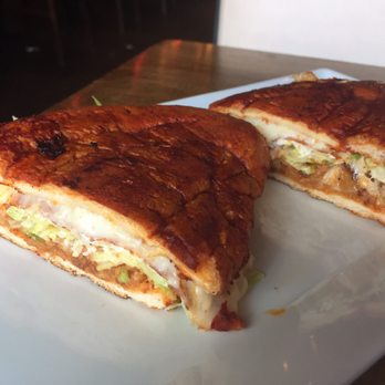Mezcalero - Chorizo & Potato Pambazo.  Aka Torta dipped in special sauce. Tyypical in most mexican regions. - Mexican Near Me - Washington, DC, District of Columbia