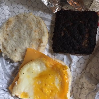 Wendy's - Breakfast sausage, egg and cheese on a hot buttered biscuit. - Fast Food Near Me - Pittsfield, Massachusetts
