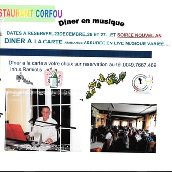 Restaurant Corfu - venez nombreux - Greek Near Me - Breisach, BW