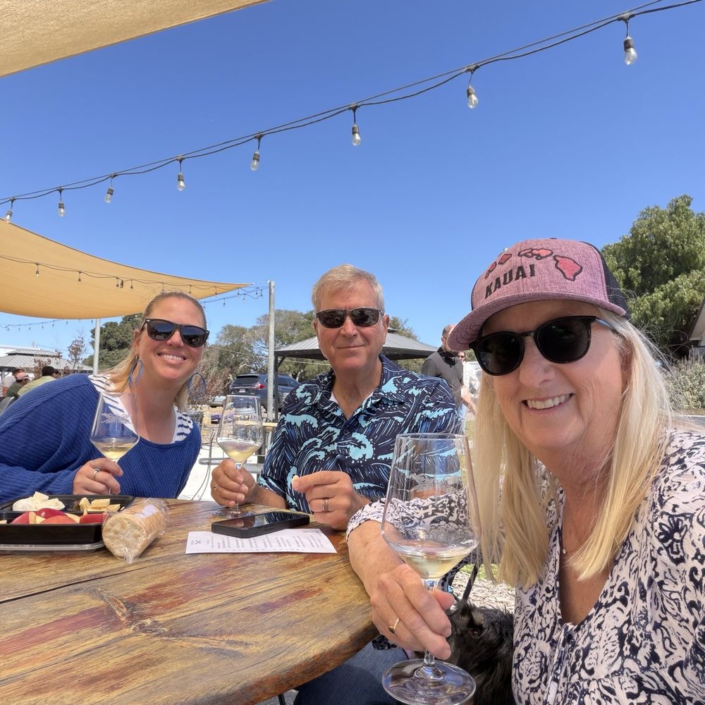 Odonata - Parents and myself with our first tasting. Yum. Dad even became a member. - Wineries Near Me - Salinas, California Odonata - Parents and myself with our first tasting. Yum. Dad even became a member. - Wineries Near Me - Salinas, California