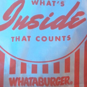 Whataburger - The bag - Fast Food Near Me - Irving, Texas