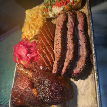 2Fifty Texas BBQ - Quarter chicken, brisket, spicy cheddar sausage, Mac and cheese and esquites - Barbeque Near Me - Washington, DC, District of Columbia 2Fifty Texas BBQ - Quarter chicken, brisket, spicy cheddar sausage, Mac and cheese and esquites - Barbeque Near Me - Washington, DC, District of Columbia