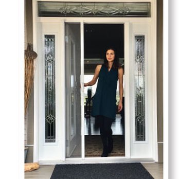 Vanishing Screens Group - White Single Door retractable screen San Diego - Shades & Blinds Near Me - Oceanside, California