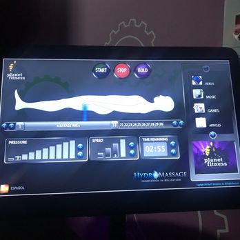 Planet Fitness - Control for hydromassage. - Gyms Near Me - Austin, Texas