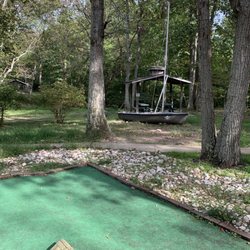 Treasure Island Mini Golf - The boat