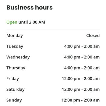 Peak Restaurant and Bar - Business hours - Sports Bars Near Me - Irving, Texas