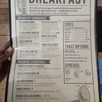 Mon Vert Cafe - Breakfast Menu - Cafes Near Me - Woodstock, Vermont