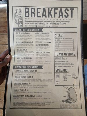Menu photo 2 Mon Vert Cafe Woodstock, VT