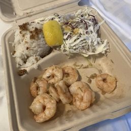 Garlic Shrimp Plate