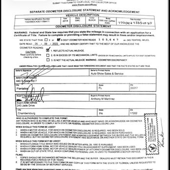 Autoshow Sales & Services - Actual document I signed may 2022 - Used Car Dealers Near Me - Plantation, Florida Autoshow Sales & Services - Actual document I signed may 2022 - Used Car Dealers Near Me - Plantation, Florida