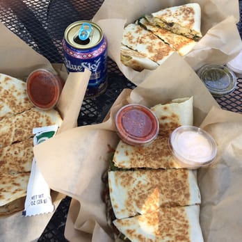 Quesadilla Mobilla - Yummmmm (definitely get the chipotle sour cream) - Fast Food Near Me - Moab, Utah Quesadilla Mobilla - Yummmmm (definitely get the chipotle sour cream) - Fast Food Near Me - Moab, Utah