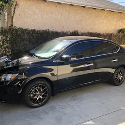Sentra 2019, New Rims from Fitment Industries