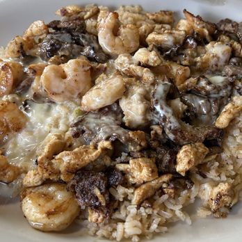 Frontera Grill - The Steak, Shrimp, Chicken, Rice, and Cheese bowl - Mexican Near Me - Birmingham, Alabama