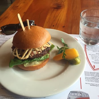 Simmzy's - $12.50 Bacon Burger... Nothing to write home about. - American Near Me - Manhattan Beach, California Simmzy's - $12.50 Bacon Burger... Nothing to write home about. - American Near Me - Manhattan Beach, California
