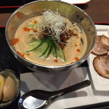Ramen Isshin - Summer special soy milk veggie miso ramen - Ramen Near Me - Toronto, Ontario Ramen Isshin - Summer special soy milk veggie miso ramen - Ramen Near Me - Toronto, Ontario