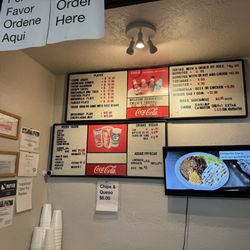Emilio's Taqueria - Menu as of 3.22.24
